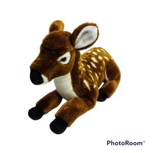 FAO Schwartz Spotted Fawn Deer Plush Stuffed Animal Toy Christmas Holiday 18"